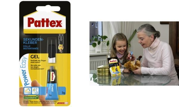 Pattex Sekundenkleber Power Easy GE L, 3 g Tube (56071143)