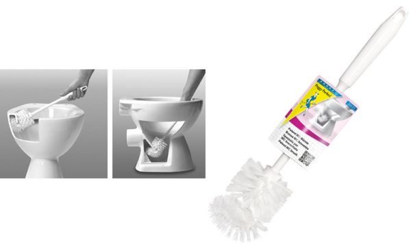 Peggy Perfect WC-Bürste 2000, Kunst stoff, Rundkopf, weiß (6422191)