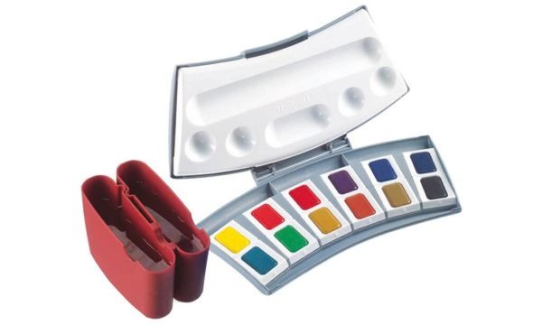 Pelikan Studien Aquarell-Malkasten 725 D/24, 24 Farben (56807727)