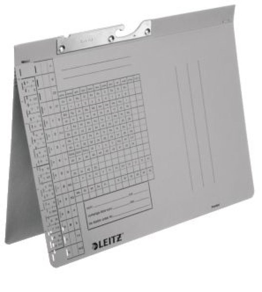 Pendelhefter A4, Amtsheftung, grau br 320g/qm Manilakarton