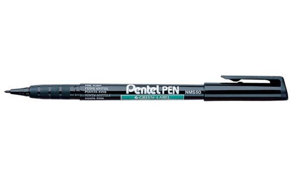 Pentel Permanent-Marker GREEN-LABEL NMS50, blau (5231729)