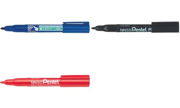 Pentel Permanent-Marker GREEN-LABEL NN50, blau (5102414)