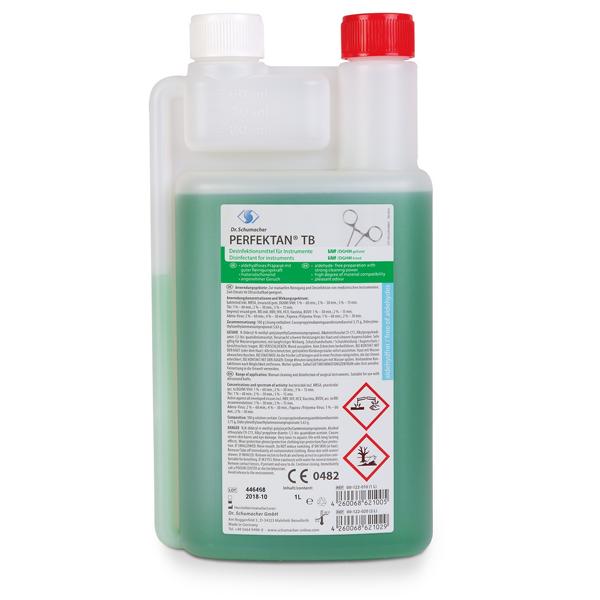 Perfektan® TB | 1 Liter <br>aldehydfreies Konzentrat zur Instrumentendesinfektion und Instrumentenreinigung