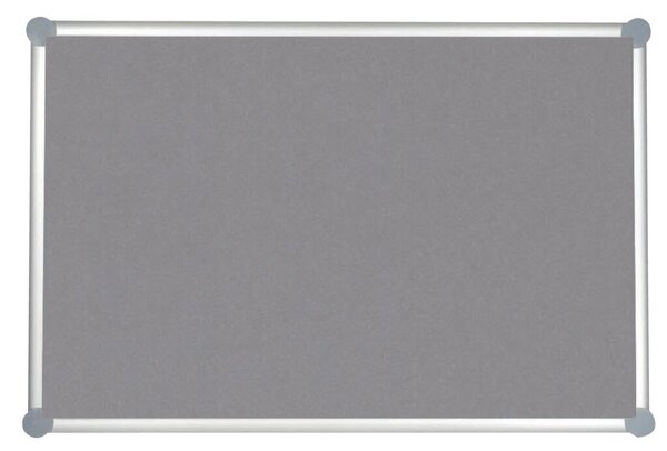 Pinnboard 2000 MAULpro 60/90 gr Textil Alurahmen graue Ecken