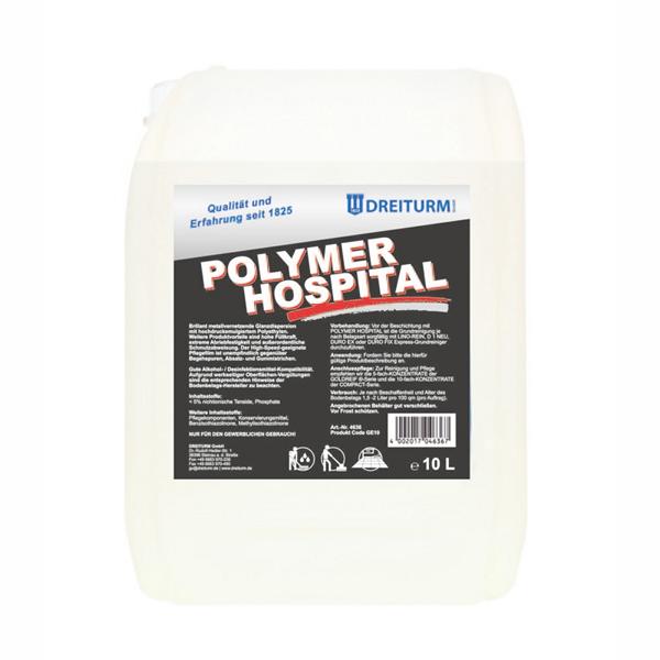 Polymer Hospital Selbstglanzdispersion "Dreiturm" | 10 Liter <br>Glanzdispersion