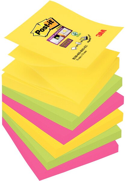 Post-it Super Sticky Z-Notes 76x76 Rio de Janeiro Collection