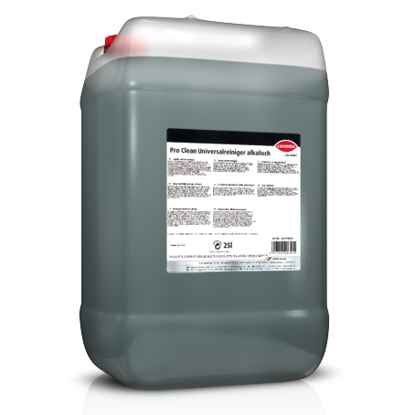 Pro Clean Universalreiniger alkalisch Konzentrat | 25 Liter hochalkalischer Sprüh- und Hochdruckreiniger, Kfz-Reiniger Pro Clean Universalreiniger alkalisch Konzentrat | 25 Liter hochalkalischer Sprüh- und Hochdruckreiniger, Kfz-Reiniger