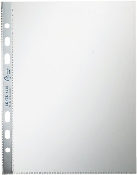 Prospekthülle A5 PP 0,08 mm glasklar VE = 1 Packung = 100 Stück