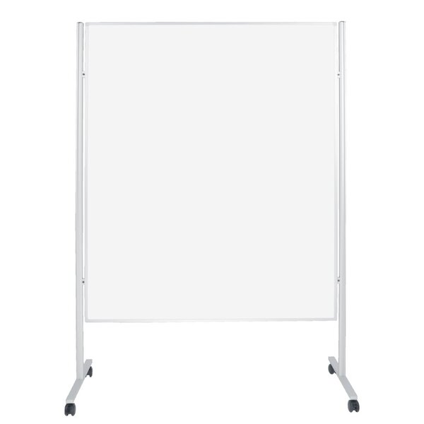 Präsentationswand emailliert mobil 