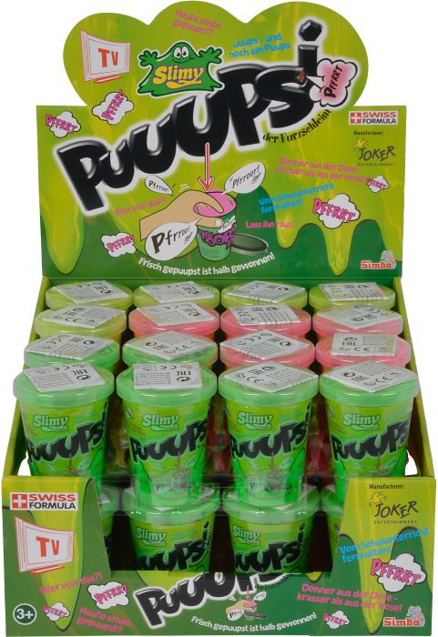 Puuupsi Becher Display, 3-sort., Nr: 105955857