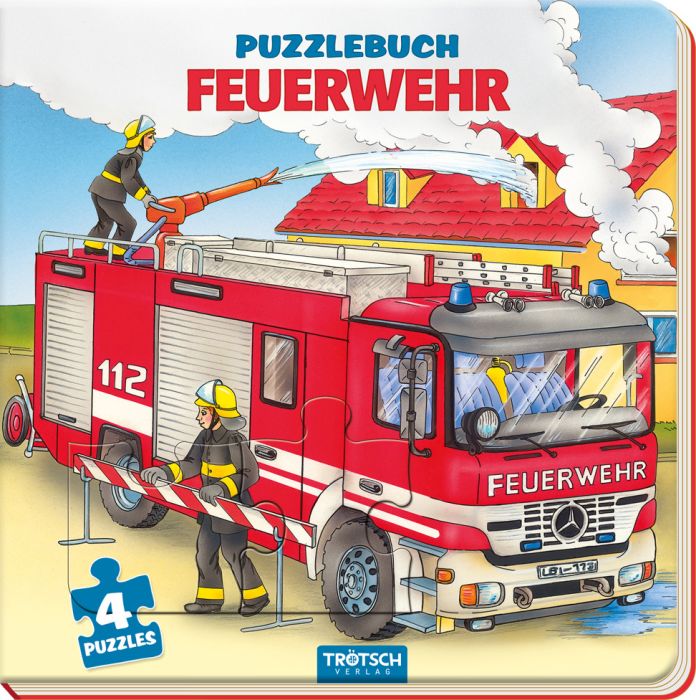 Puzzlebuch Feuerwehr, Nr: 52668