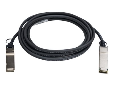 QNAP CAB-NIC40G30M-QSFP - 40GBase Direktanschlusskabel - QSFP+ bis QSFP+ - 3 m 