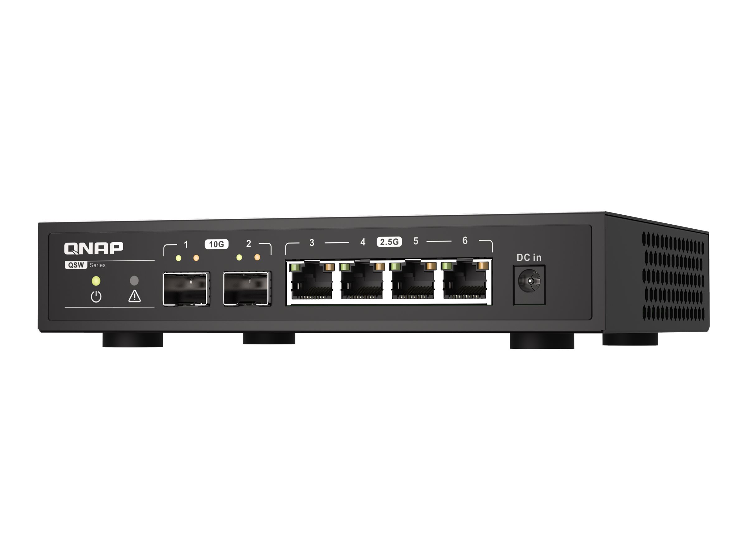 QNAP QSW-2104-2S 2ports 10GbE SFP+ 5ports 2,5GbE RJ45 unmanaged switch