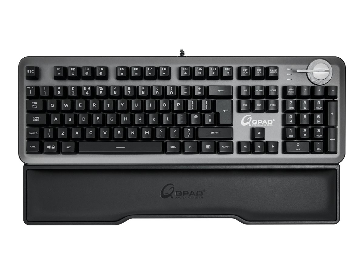 QPAD Gaming Tastatur Pro MK95 schwarz mit RGB DE