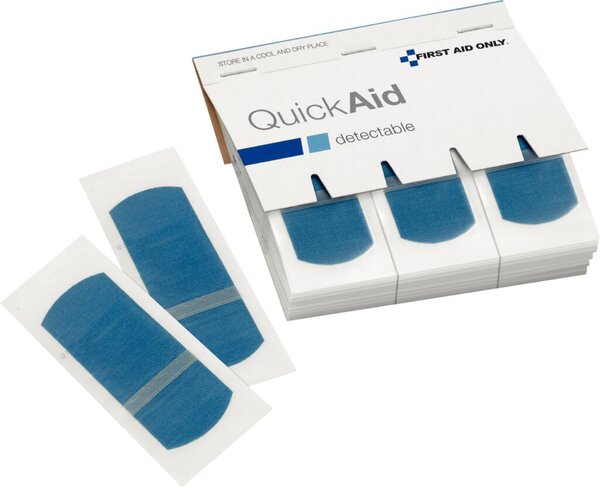 QuickAid Nachfüllpack Pflaster mit integrierter Metallfläche