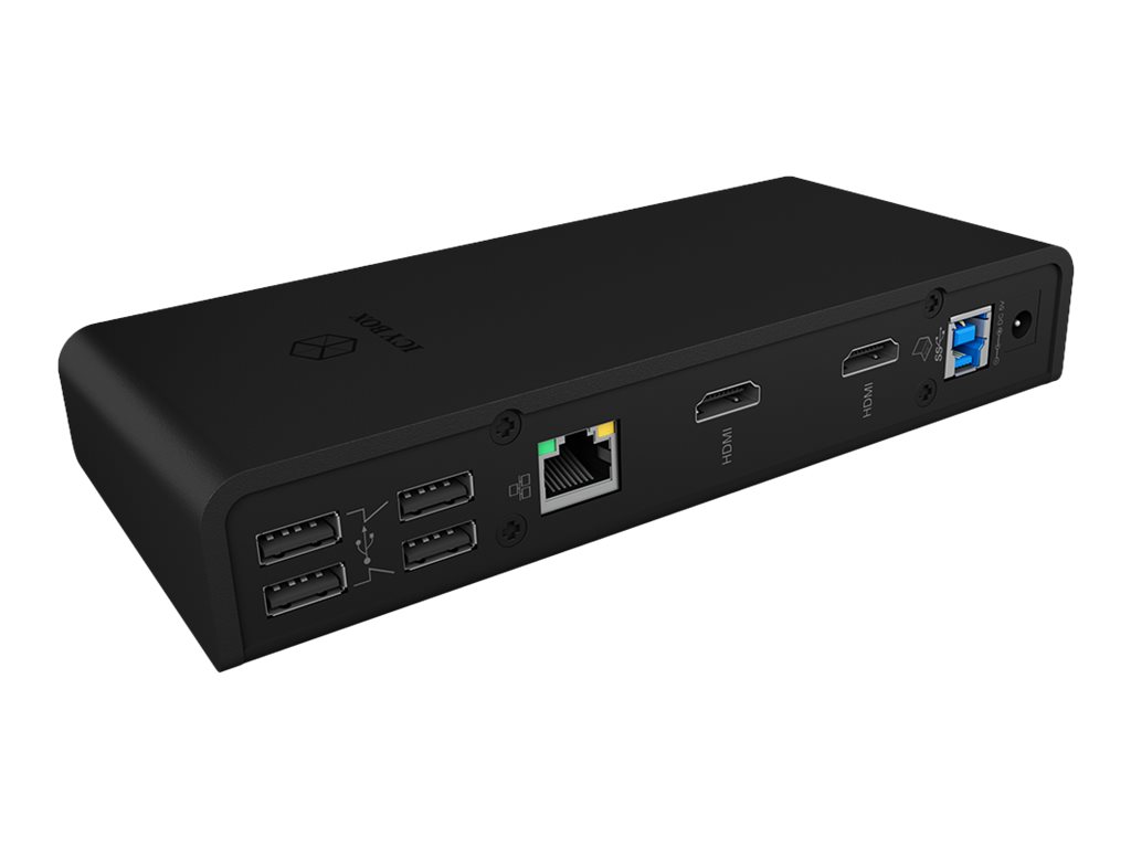 RAIDSONIC ICY BOX IB-DK2251AC USB 3.0 Notebook DockingStation RAIDSONIC ICY BOX IB-DK2251AC USB 3.0 Notebook DockingStation