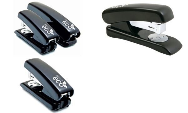 RAPESCO Halbstreifen-Heftgerät Eco, schwarz (65800028)