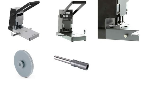 RAPESCO Registraturlocher 2160, sch warz / grau (65800098)