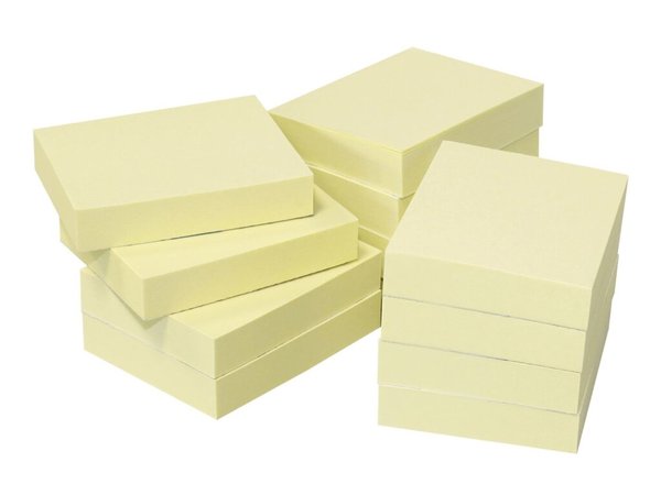 RC Haftnotizen, 50x40mm 100 Bl, Blauen Engel RC Haftnotizen, 50x40mm 100 Bl, Blauen Engel