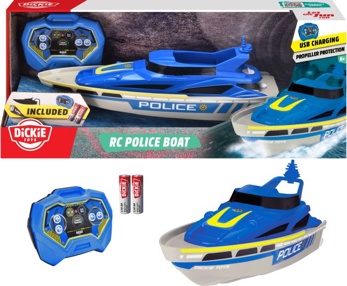 RC Police Boat, RTR, Nr: 201107003