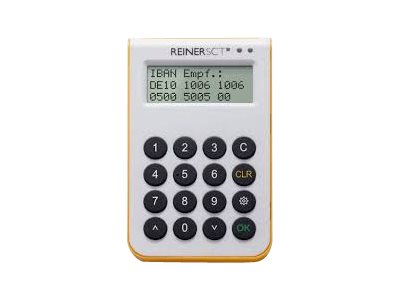 REINER SCT REINERSCT cyberJack one Chipkartenleser und TAN-Generator fuer siche REINER SCT REINERSCT cyberJack one Chipkartenleser und TAN-Generator fuer siche
