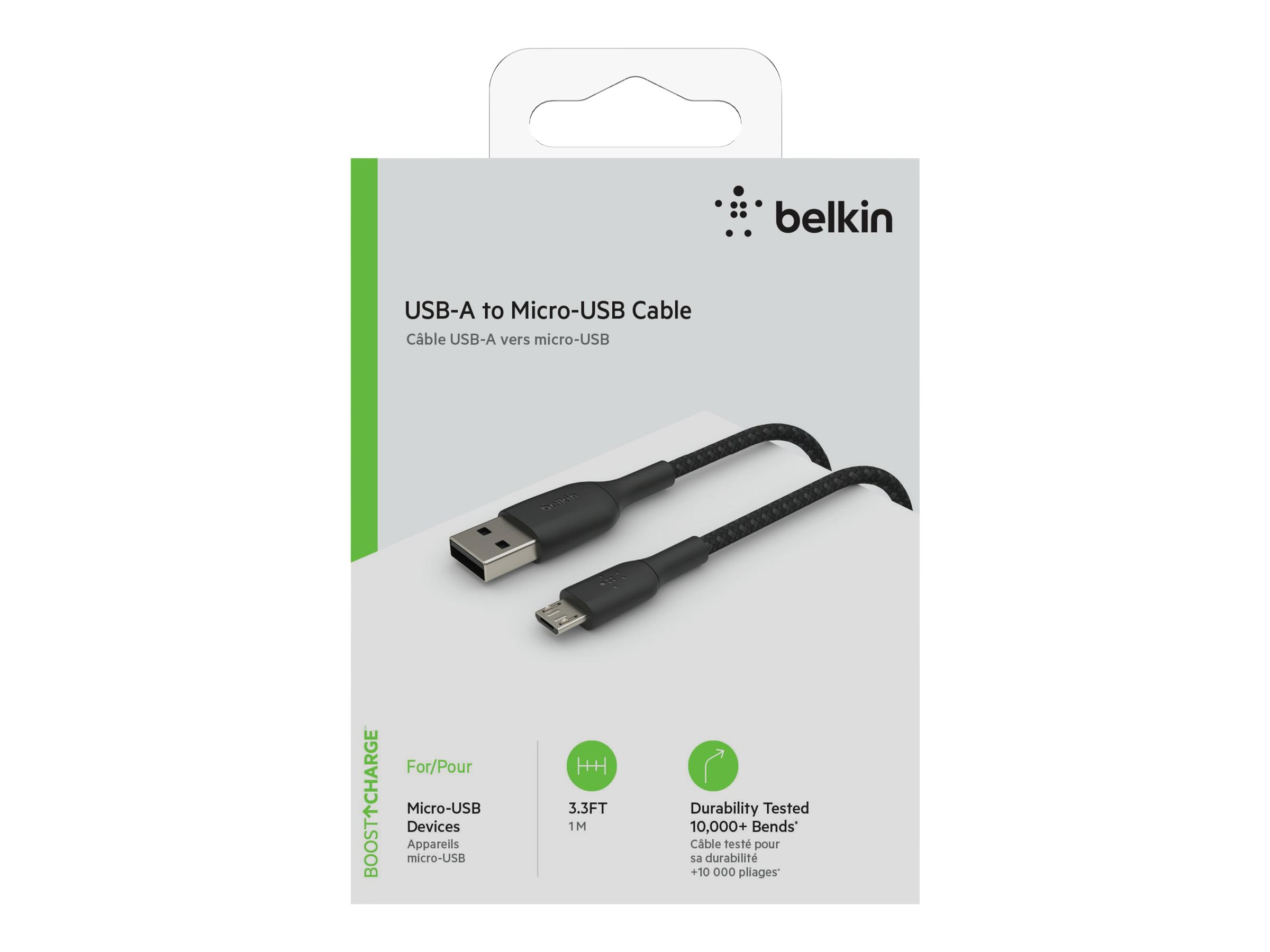 REOLINK Belkin BOOST CHARGE - USB-Kabel - Micro-USB Typ B (M) bis USB (M) - 1 m