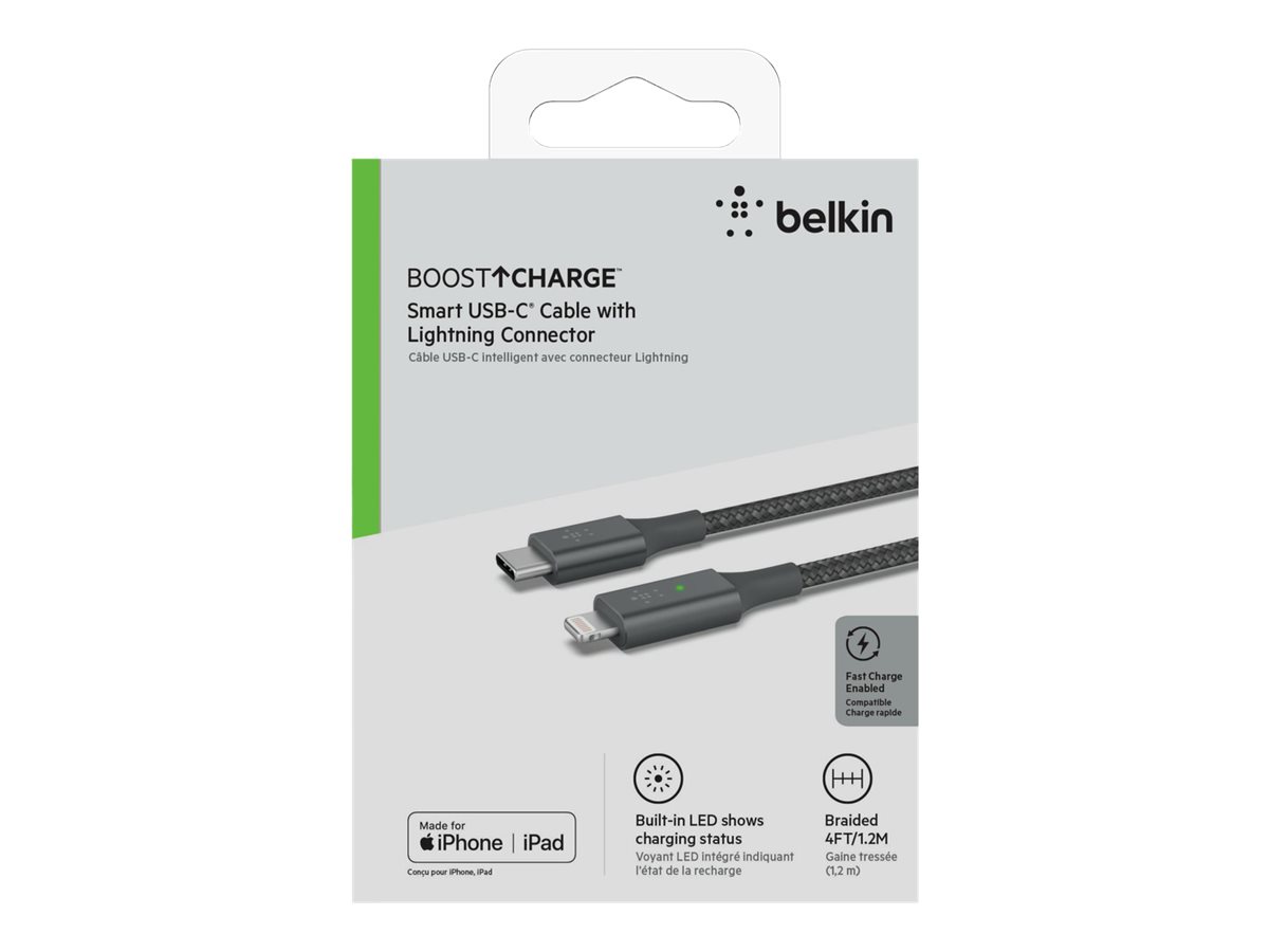 REOLINK Belkin BOOST CHARGE Smart - Lightning-Kabel - USB-C (M) (CAA006BT04GR)