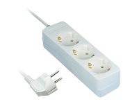 REV RITTER REV Tischsteckdose 3-fach 1,4 m weiß