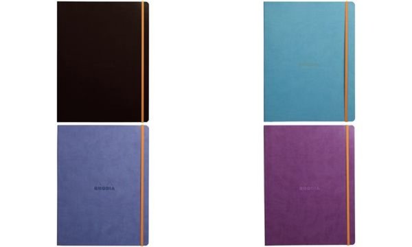 RHODIA Notizbuch RHODIARAMA, DIN A4 +, liniert, orange (8017086)