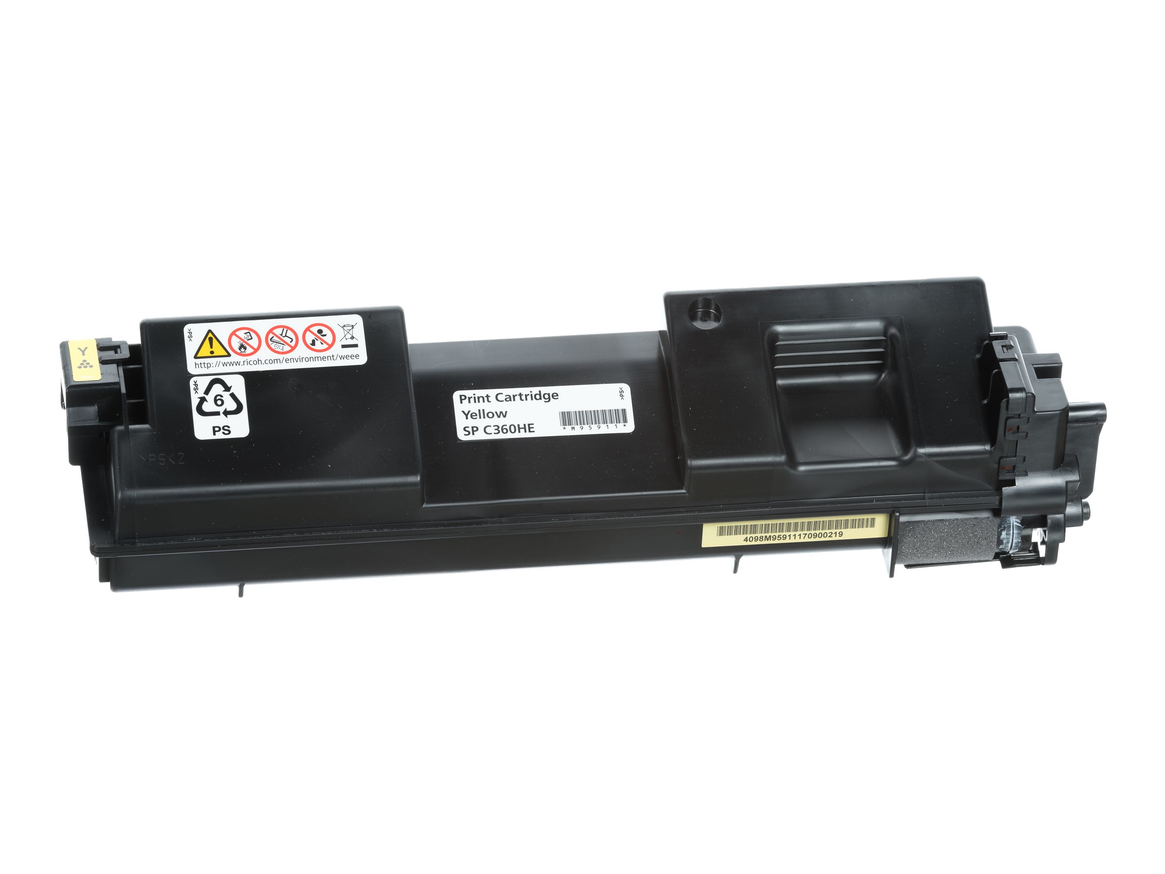 RICOH Toner Catrige Yellow for SP C360DNw standard capacity 5k pages ISO/IEC 19