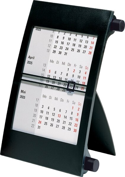 rido idé Tischkalender "3-Monatskalender" 2025/2026, schwarz rido idé Tischkalender "3-Monatskalender" 2025/2026, schwarz