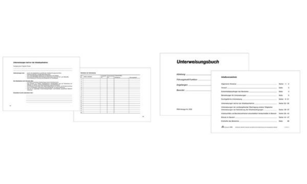 RNK Verlag Unterweisungsbuch für be triebl. Unfallverhütung (6530131)