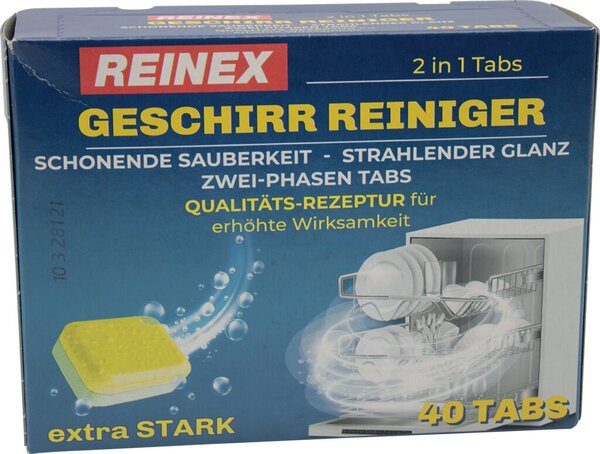 REINEX 2 in 1 Spülmaschinentabs