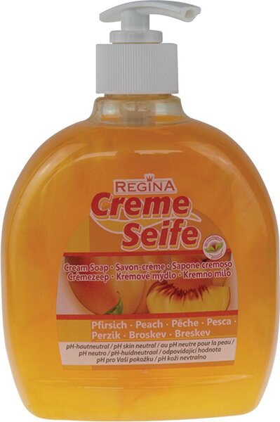 Cremeseife Pfirsich, 500 ml Dispenser, pH-neutral