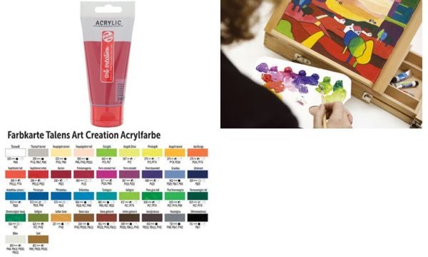ROYAL TALENS Acrylfarbe ArtCreation , azogelb dunkel, 75 ml (8006006)