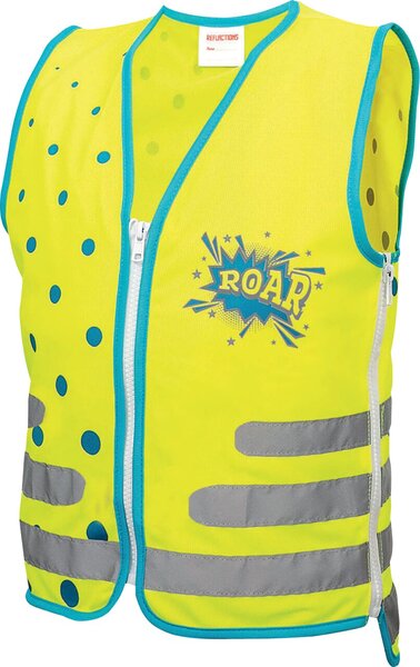 ROTH Kinder-Warnweste ReflActions "Roar", gelb