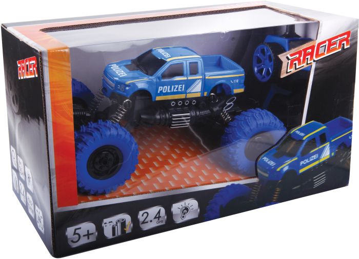 Racer R/C Polizei Off Roader 2.4 GHz, Nr: 33769571 Racer R/C Polizei Off Roader 2.4 GHz, Nr: 33769571