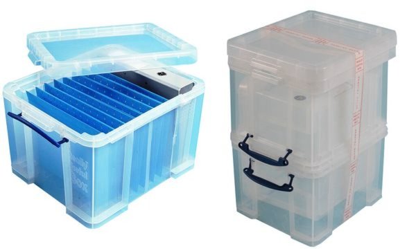 Really Useful Box Aufbewahrungsbox 3er-Set, 35 Liter (24801378)