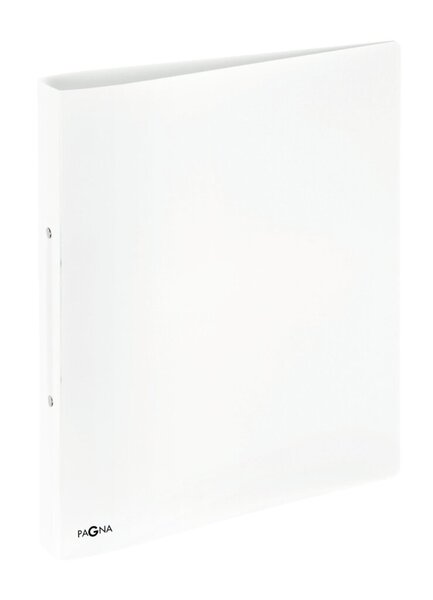 Ringbuch A4, 2 Ringe, 25 mm, PP, weiß