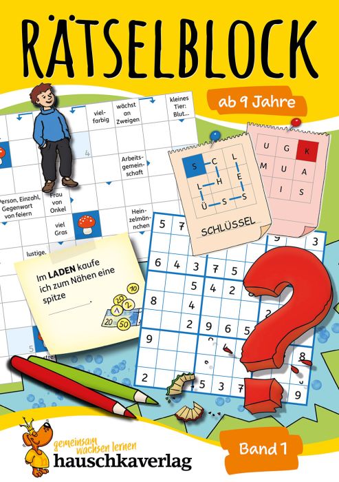Rätselblock ab 9 Jahre, Band 1, Nr: 634