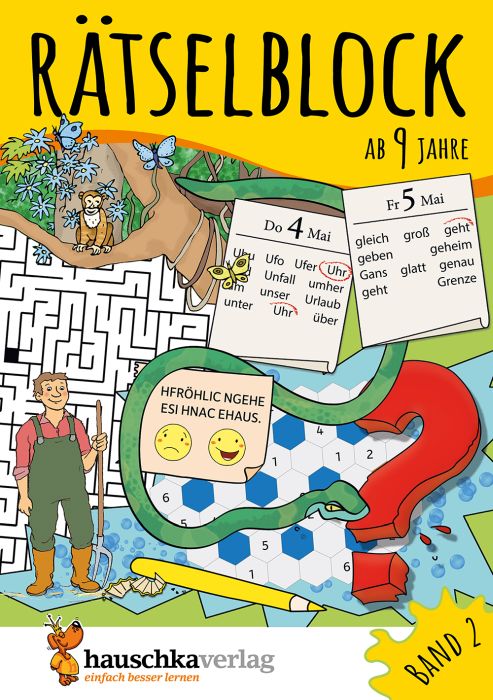 Rätselblock ab 9 Jahre, Band 2, Nr: 640