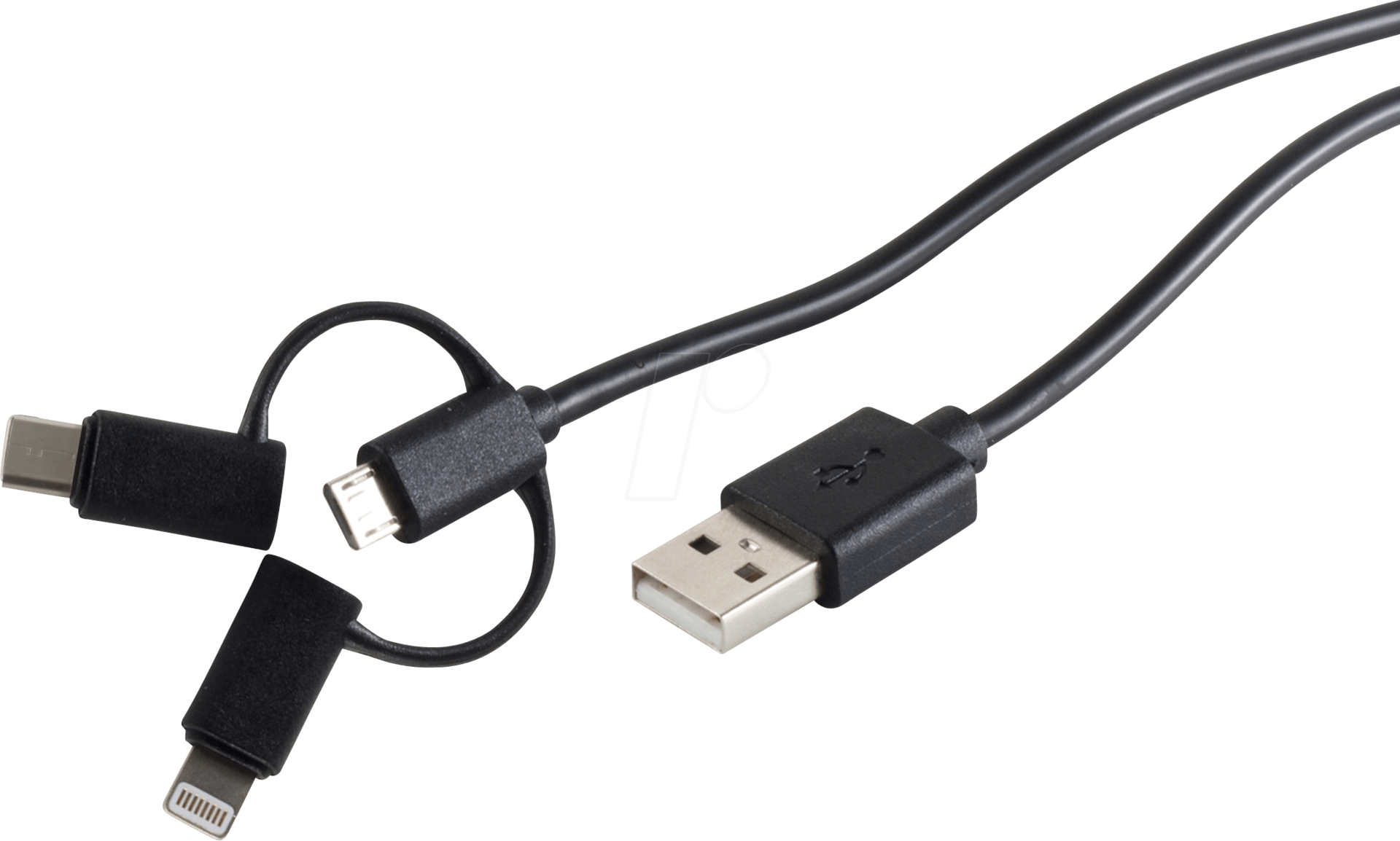 S-CONN shiverpeaks BS14-15025 USB Kabel 1 m 2.0 USB A Micro-USB B Schwarz (BS14