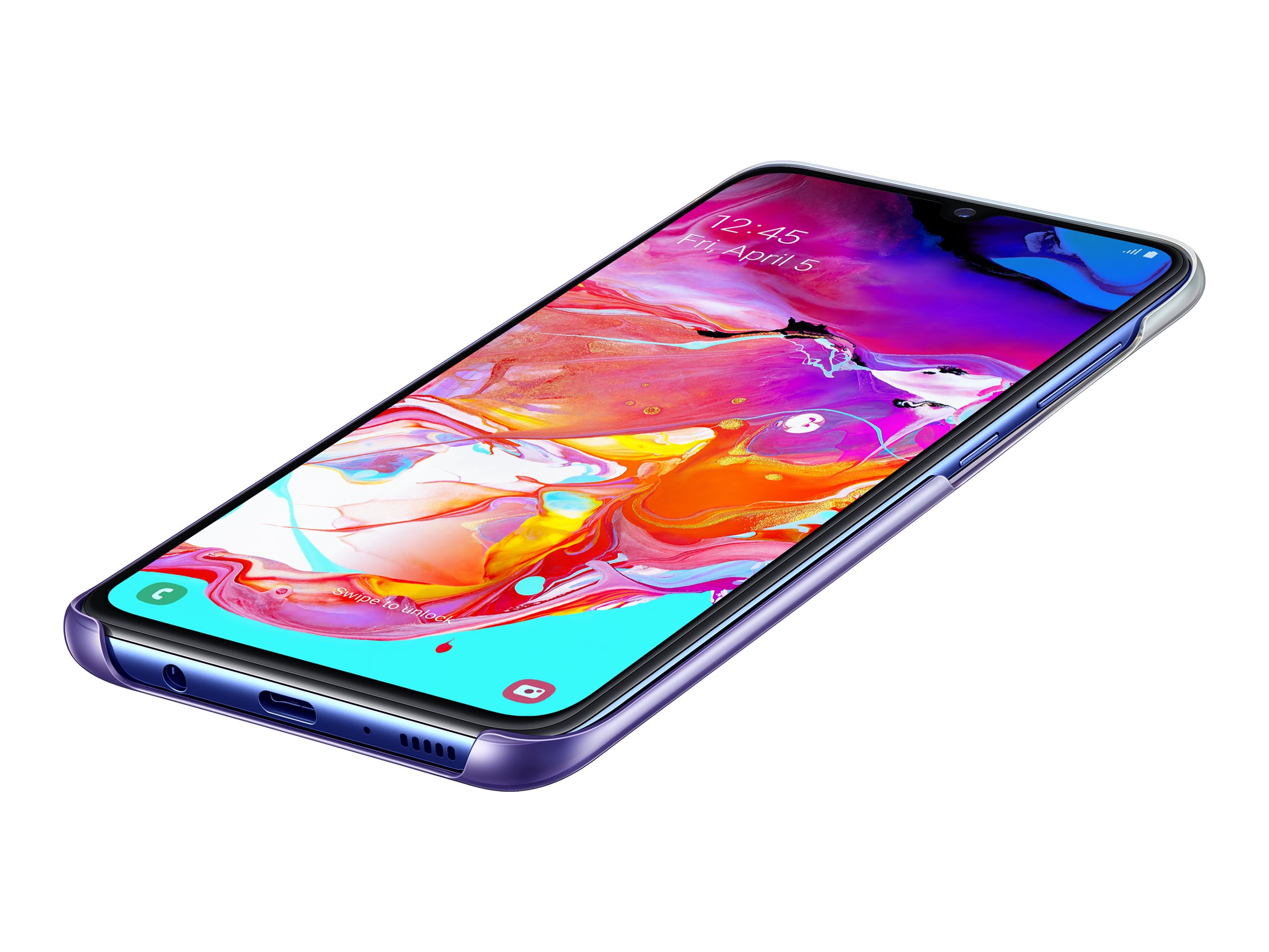 SAMSUNG Gradation Cover für A705F Samsung Galaxy A70 - violet (EF-AA705CVEGWW)