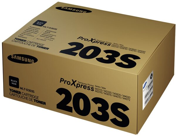 SAMSUNG MLT D203S Schwarz Tonerpatrone (SU907A)