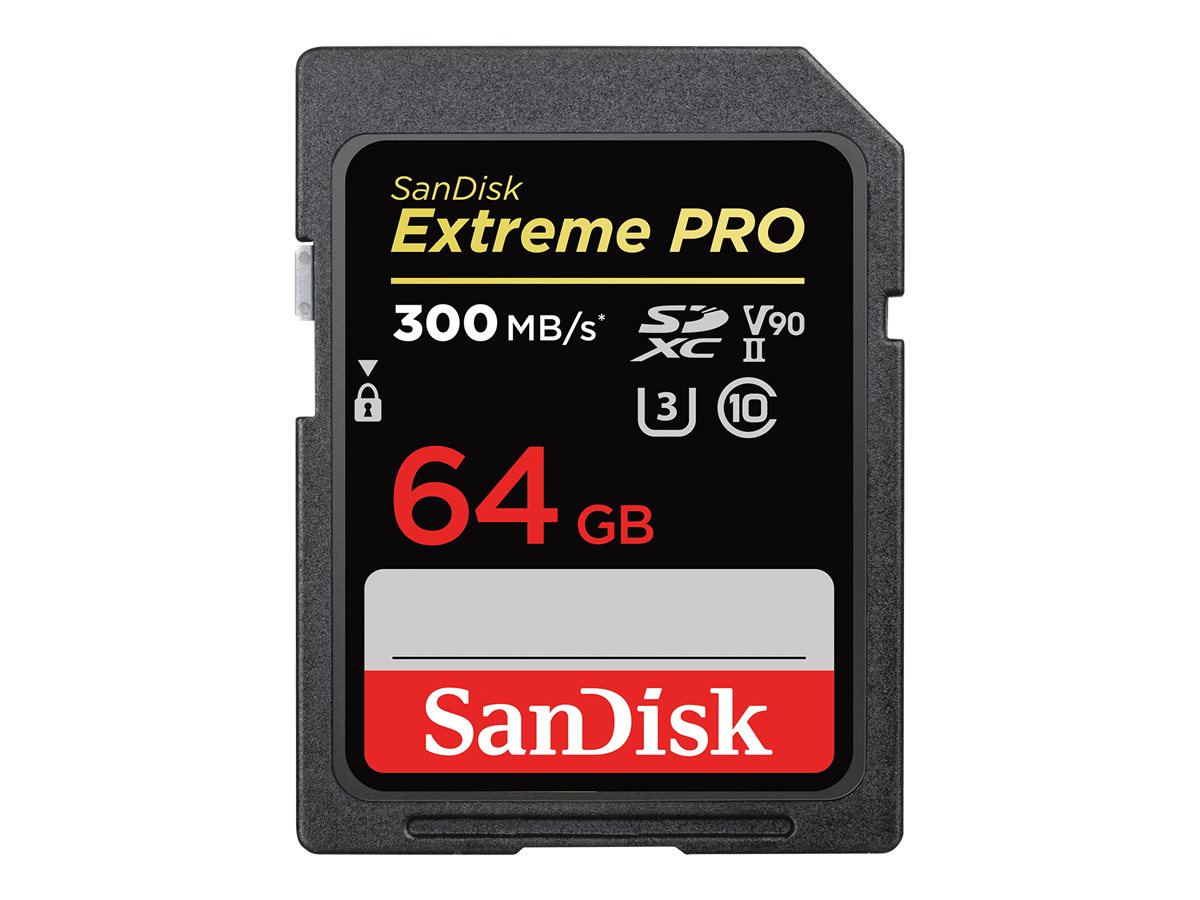 SANDISK Extreme Pro SDHC UHS-II 64GB V90