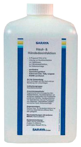 Haut- und Händedesinfektion für den Sensorspender UD 1000