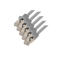 SCONN TP-Patchkabel S/FTP PIMF Rohkabel Cat.7 (VE5) grau 3,0m