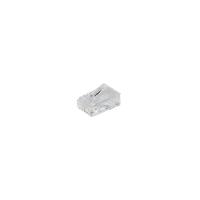 SCONN Western-Stecker 8/8 RJ 45 8pol.(vergoldet) für Flachkabel