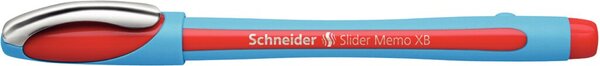 Kugelschreiber Slider Memo XB rot, Visco Glide