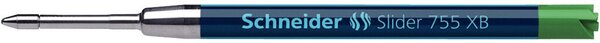 Kugelschreibermine Slider 755 XB, Visco Glide Ink-System, grün